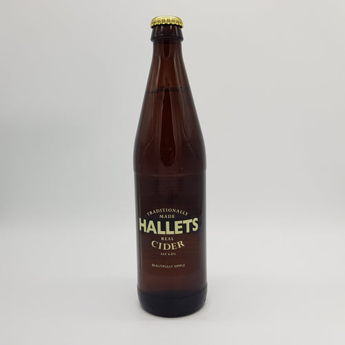 Hallets Real Cider 6% ABV