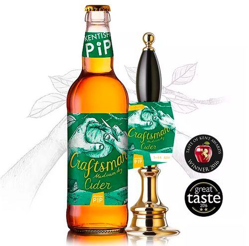 Bag in Box Cider, Dry, Kentish Pip